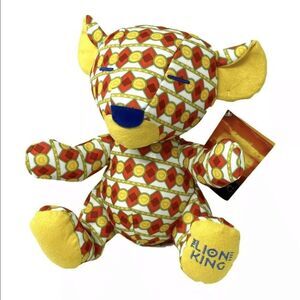 Disney Plush The Lion King 10” Nala Tribal Zoo Animal Colorful Simba Mufasa